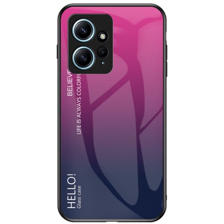 Защитный чехол Deexe Gradient Color для Xiaomi Redmi Note 12 - Rose: фото 1 из 7