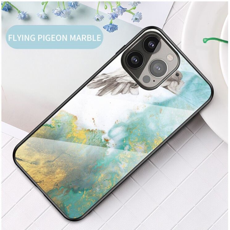 Захисний чохол Deexe Gradient Pattern для Apple iPhone 13 Pro - Flying Pigeon: фото 2 з 9