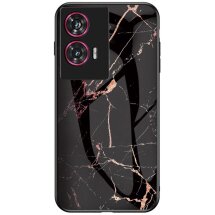 Защитный чехол Deexe Gradient Pattern для Motorola Edge 50 Fusion - Gold / Black: фото 1 из 12