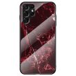 Защитный чехол Deexe Gradient Pattern для Samsung Galaxy S22 Ultra - Red (289917R)