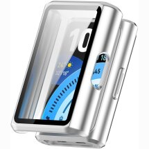 Защитный чехол Deexe Hard Frame для Huawei Band 11 Pro - Matte Silver: фото 1 из 3