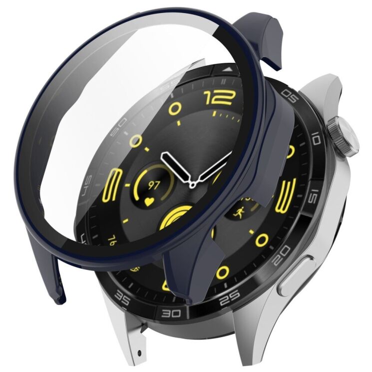 Защитный чехол Deexe Hard Frame для Huawei Watch GT 4 (46mm) - Midnight Blue: фото 1 из 3