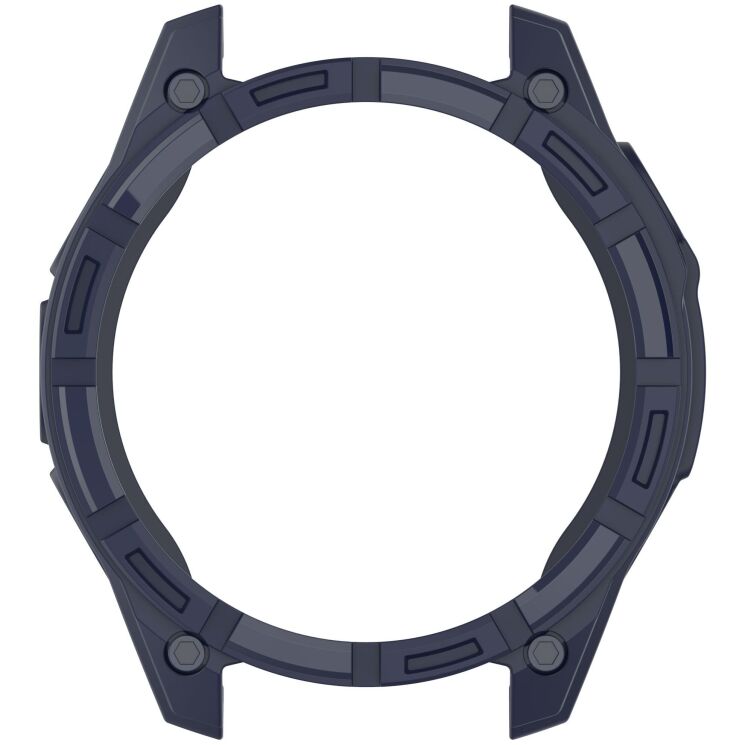 Защитный чехол Deexe Hollow Cover для Garmin Tactix 8 (51mm) - Midnight Blue: фото 4 из 7