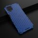 Защитный чехол Deexe Honeycomb Series для Samsung Galaxy A12 (A125) / A12 Nacho (A127) - Blue (260356L). Фото 4 из 6
