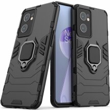 Захисний чохол Deexe Hybrid Case для OnePlus Nord CE 2 - Black: фото 1 з 8
