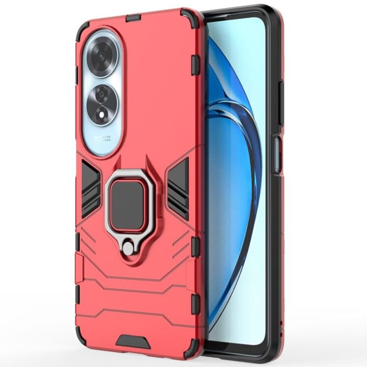 Защитный чехол Deexe Hybrid Case для OPPO A60 - Red: фото 2 из 6