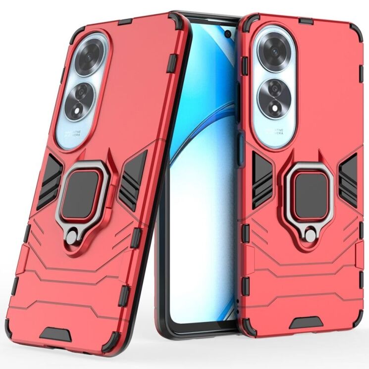 Защитный чехол Deexe Hybrid Case для OPPO A60 - Red: фото 1 из 6