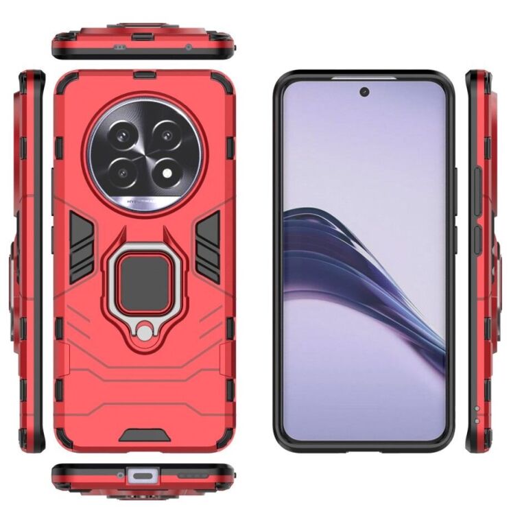 Защитный чехол Deexe Hybrid Case для Realme 13 Pro / 13 Pro Plus - Red: фото 6 из 6