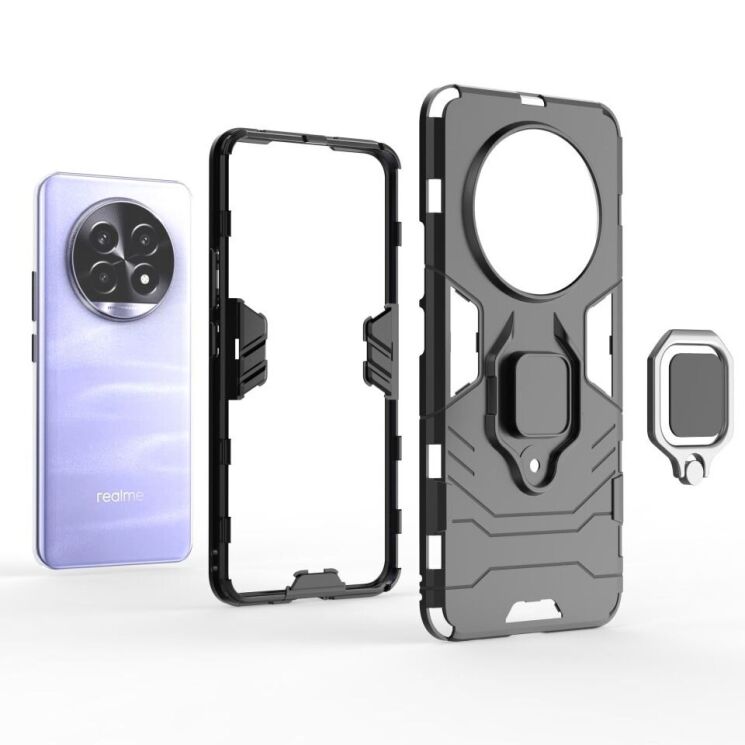 Защитный чехол Deexe Hybrid Case для Realme 13 Pro / 13 Pro Plus - Red: фото 5 из 6