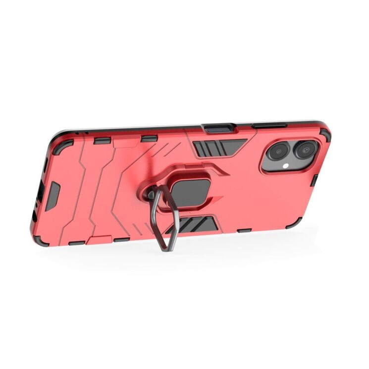 Защитный чехол Deexe Hybrid Case для Samsung Galaxy A06 (A065) - Red: фото 3 из 6