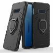 Чехол с подставкой Deexe Hybrid Case для Samsung Galaxy S10 Lite (G770) - Black (264025B)