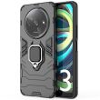 Защитный чехол Deexe Hybrid Case для Xiaomi Redmi A3 - Black (349221B)