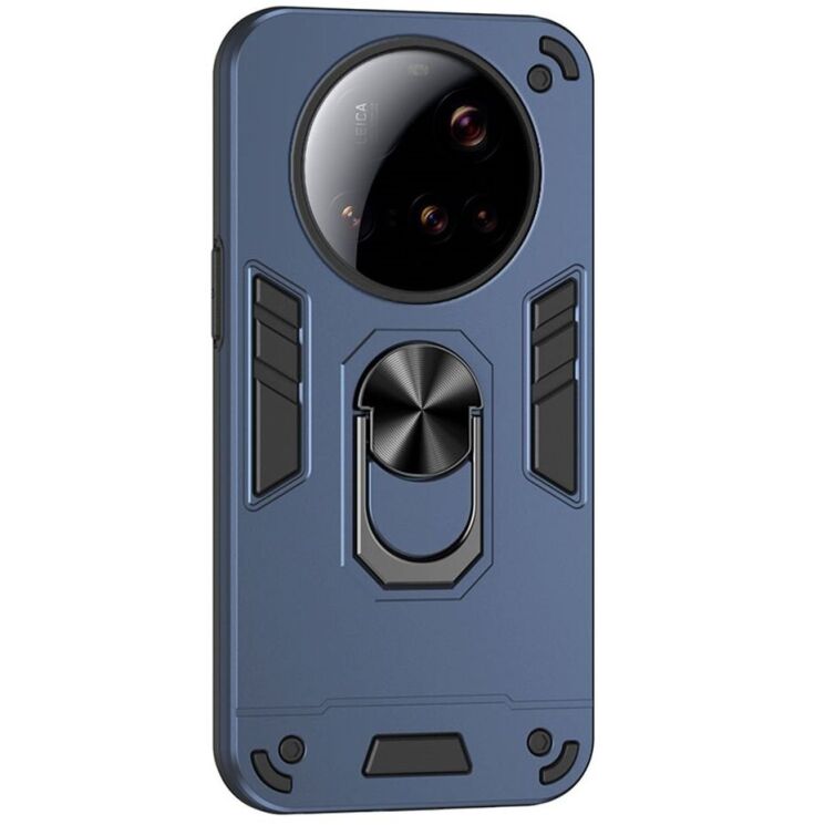 Защитный чехол Deexe Hybrid Shell для Xiaomi 15 Ultra - Blue: фото 1 из 6