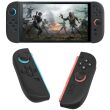 Защитный чехол Deexe Joy-Con Cover для контролеров Nintendo Switch 2 - Black (384410B)
