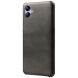 Захисний чохол Deexe Leather Back Cover для Samsung Galaxy A05 (A055) - Black (340455B). Фото 1 з 4