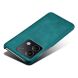 Защитный чехол Deexe Leather Back Cover для Xiaomi Redmi Note 13 5G - Green (341229G). Фото 4 из 4