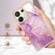 Защитный чехол Deexe Marble Style для Xiaomi Redmi Note 13 - Light Green (345965LG). Фото 4 из 6
