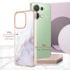 Защитный чехол Deexe Marble Style для Xiaomi Redmi Note 13 - Light Green (345965LG). Фото 6 из 6