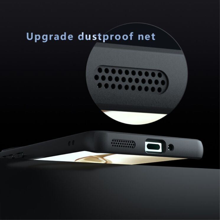Захисний чохол Deexe Matte Skin для Honor 200 Pro - Transparent / Black: фото 5 з 12