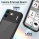 Захисний чохол Deexe Matte Skin для Nothing Phone (4b) - Transparent Black (218409TB). Фото 4 з 8