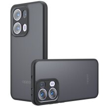 Защитный чехол Deexe Matte Skin для OPPO Reno 13 5G - Black: фото 1 из 11