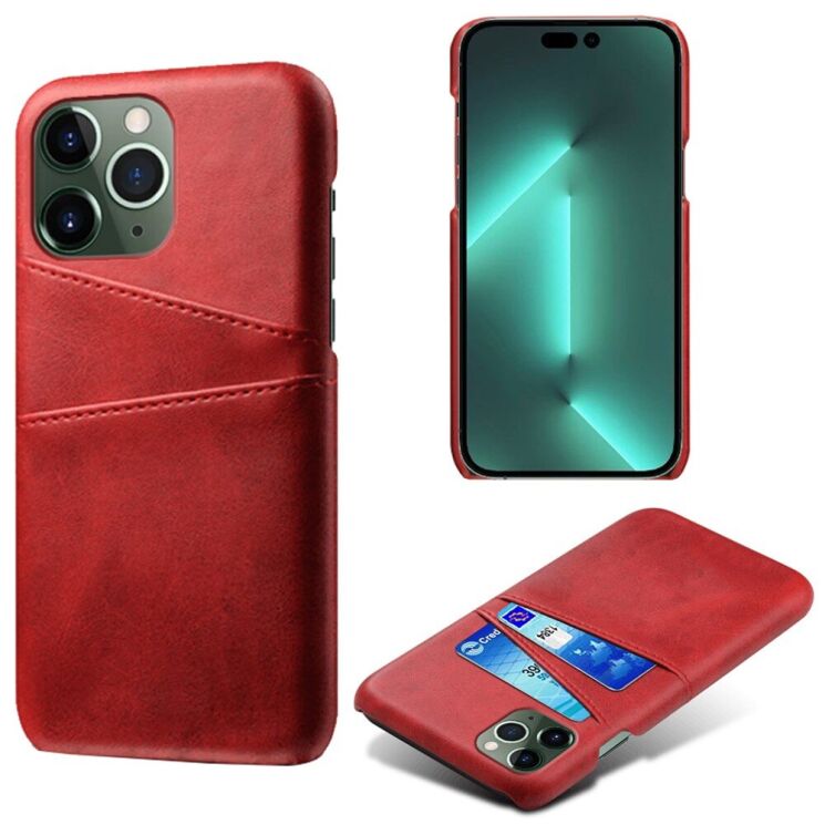 Защитный чехол Deexe Pocket Case для Apple iPhone 15 Pro Max - Red: фото 1 из 4