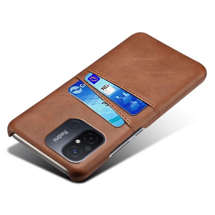 Защитный чехол Deexe Pocket Case для Xiaomi Redmi 12C - Brown: фото 3 из 4