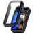 Защитный чехол Deexe Protective Frame для Huawei Band 8 / 9 - Dark Blue: фото 1 из 8