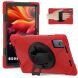 Захисний чохол Deexe Rotation Hybrid для Lenovo Tab K11 Plus - Red (359513R). Фото 1 з 13