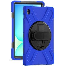 Защитный чехол Deexe Rotation Hybrid для Samsung Galaxy Tab S10 FE Plus - Blue: фото 1 из 14