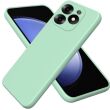Защитный чехол Deexe Silicone Case для Infinix Hot 40i - Green (345000G)