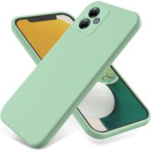 Защитный чехол Deexe Silicone Case для Motorola Moto G14 - Green: фото 1 из 8