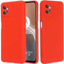 Защитный чехол Deexe Silicone Case для Motorola Moto G32 - Red: фото 1 из 7