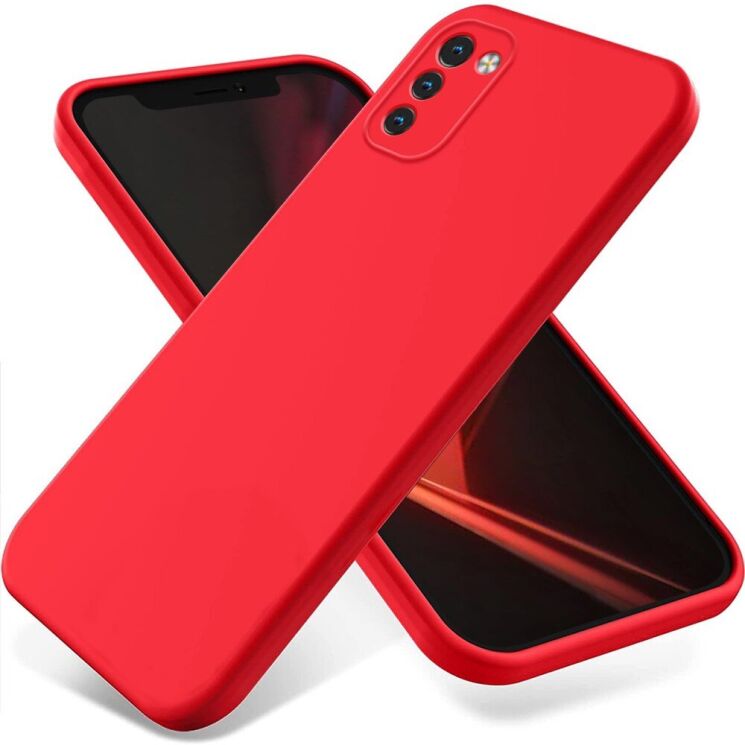Защитный чехол Deexe Silicone Case для Nokia G21 / G11 - Red: фото 1 из 8