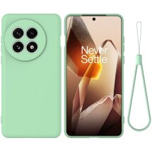 Защитный чехол Deexe Silicone Case для OnePlus 13R / Ace 5 / Ace 5 Pro - Green: фото 1 из 9