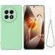 Защитный чехол Deexe Silicone Case для OnePlus 13R / Ace 5 / Ace 5 Pro - Green (373708G). Фото 1 из 9