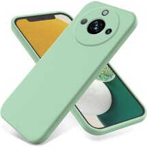 Защитный чехол Deexe Silicone Case для Realme 11 Pro / 11 Pro+ - Green: фото 1 из 7