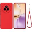 Защитный чехол Deexe Silicone Case для Realme 14 Pro Plus - Red (379322R)