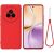 Защитный чехол Deexe Silicone Case для Realme 14 Pro Plus - Red: фото 1 из 8