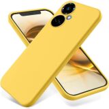 Захисний чохол Deexe Silicone Case для TECNO Camon 19 (CI6n) / 19 Pro (CI8n) - Yellow (311424Y)