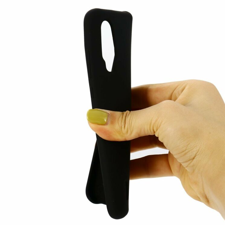 Защитный чехол Deexe Silicone Case для Xiaomi Mi A3 / Mi CC9e - Black: фото 4 из 6