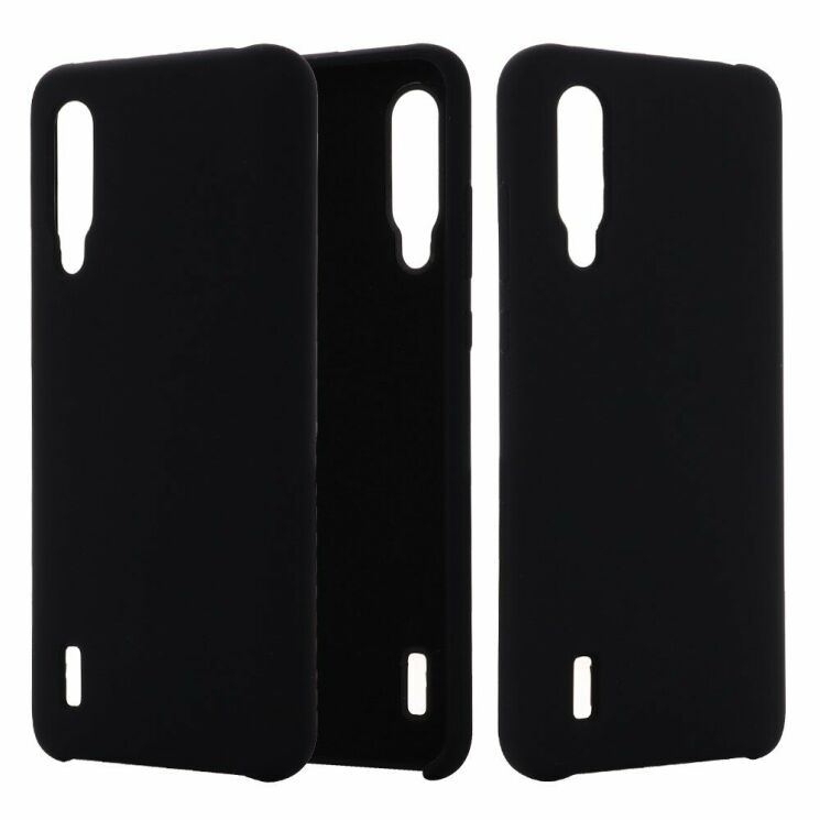 Защитный чехол Deexe Silicone Case для Xiaomi Mi A3 / Mi CC9e - Black: фото 1 из 6