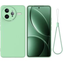 Защитный чехол Deexe Silicone Case для Xiaomi Poco F7 Ultra - Green: фото 1 из 8