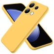 Защитный чехол Deexe Silicone Case для Xiaomi Redmi Note 13 Pro 4G / Poco M6 Pro - Yellow (345744Y)