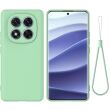 Защитный чехол Deexe Silicone Case для Xiaomi Redmi Note 14 Pro Plus - Green (373212G)