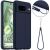 Защитный чехол Deexe Silicone Case with MagSafe для Google Pixel 8 - Dark Blue: фото 1 из 9