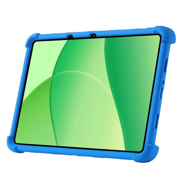 Захисний чохол Deexe Silicone Kickstand для OPPO Pad SE - Dark Blue: фото 3 з 9