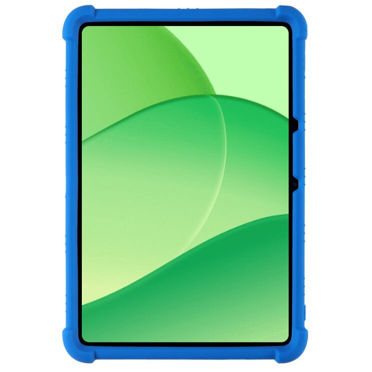 Захисний чохол Deexe Silicone Kickstand для OPPO Pad SE - Dark Blue: фото 2 з 9