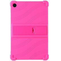 Защитный чехол Deexe Silicone Kickstand для Samsung Galaxy Tab A9 Plus (X210/216) - Rose: фото 1 из 7