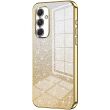 Защитный чехол Deexe Sparkles Cover для Samsung Galaxy A54 (A546) - Gold (339601F)
